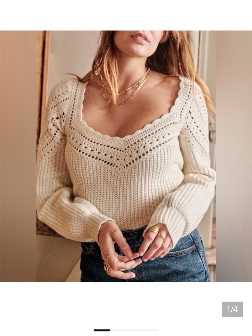 ISO Sézane Manon Sweater